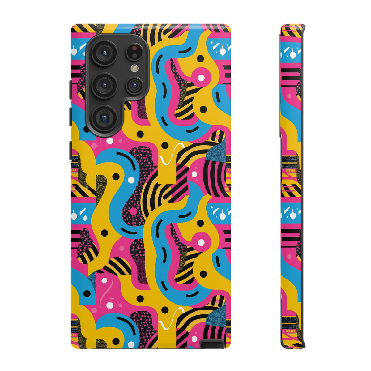 Retro 80s Seamless Phone Case – Vintage Style Meets Modern Protection 109