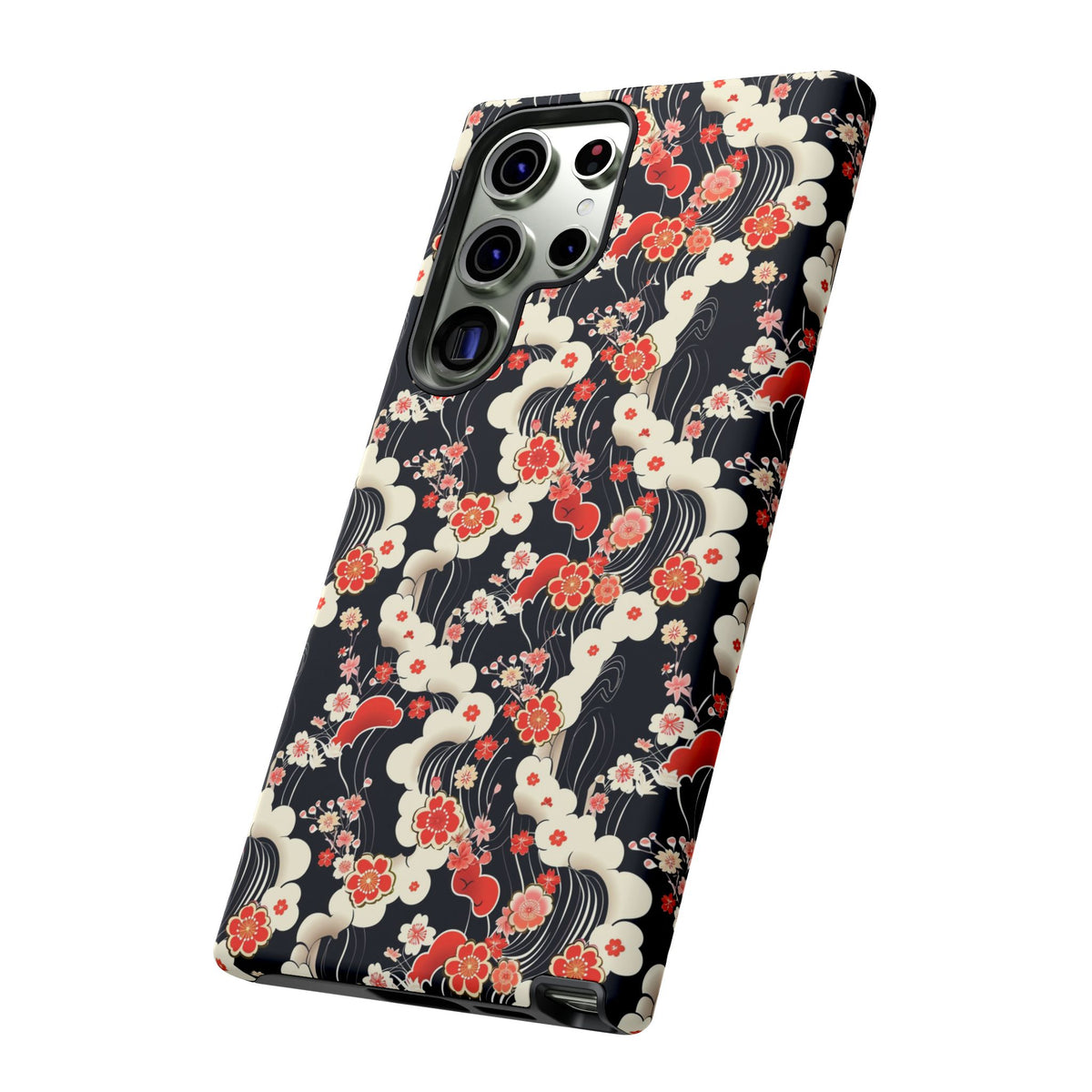 Japanese Pattern Phone Case – Elegant & Timeless Design for Your Phone 478