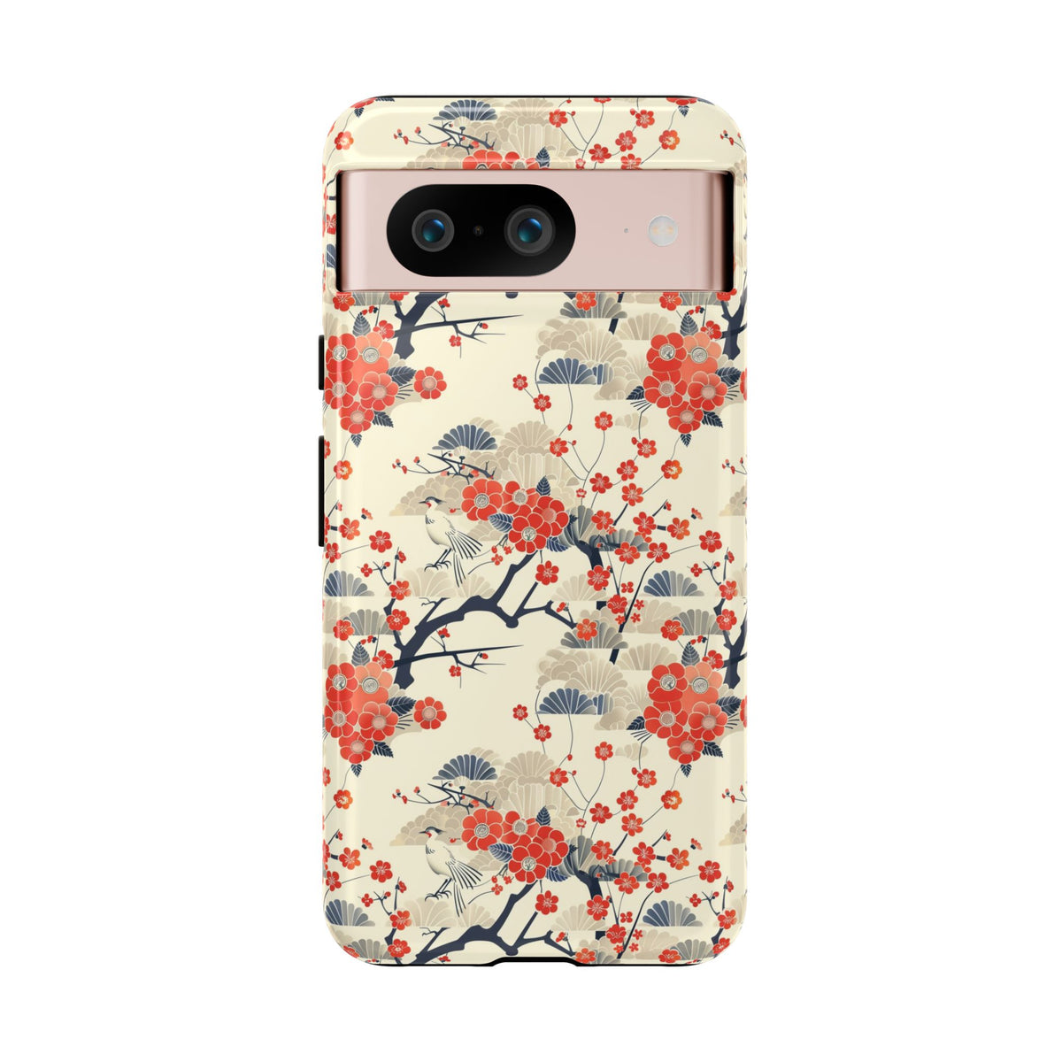 Japanese Pattern Phone Case – Elegant & Timeless Design for Your Phone 031