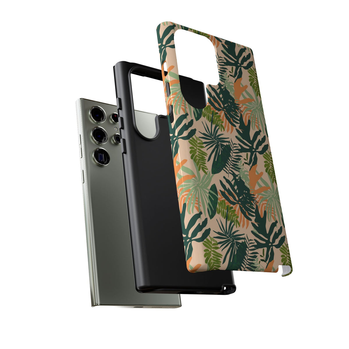 Jungle Pattern Phone Case – Exotic & Lush Design for Your Phone 353