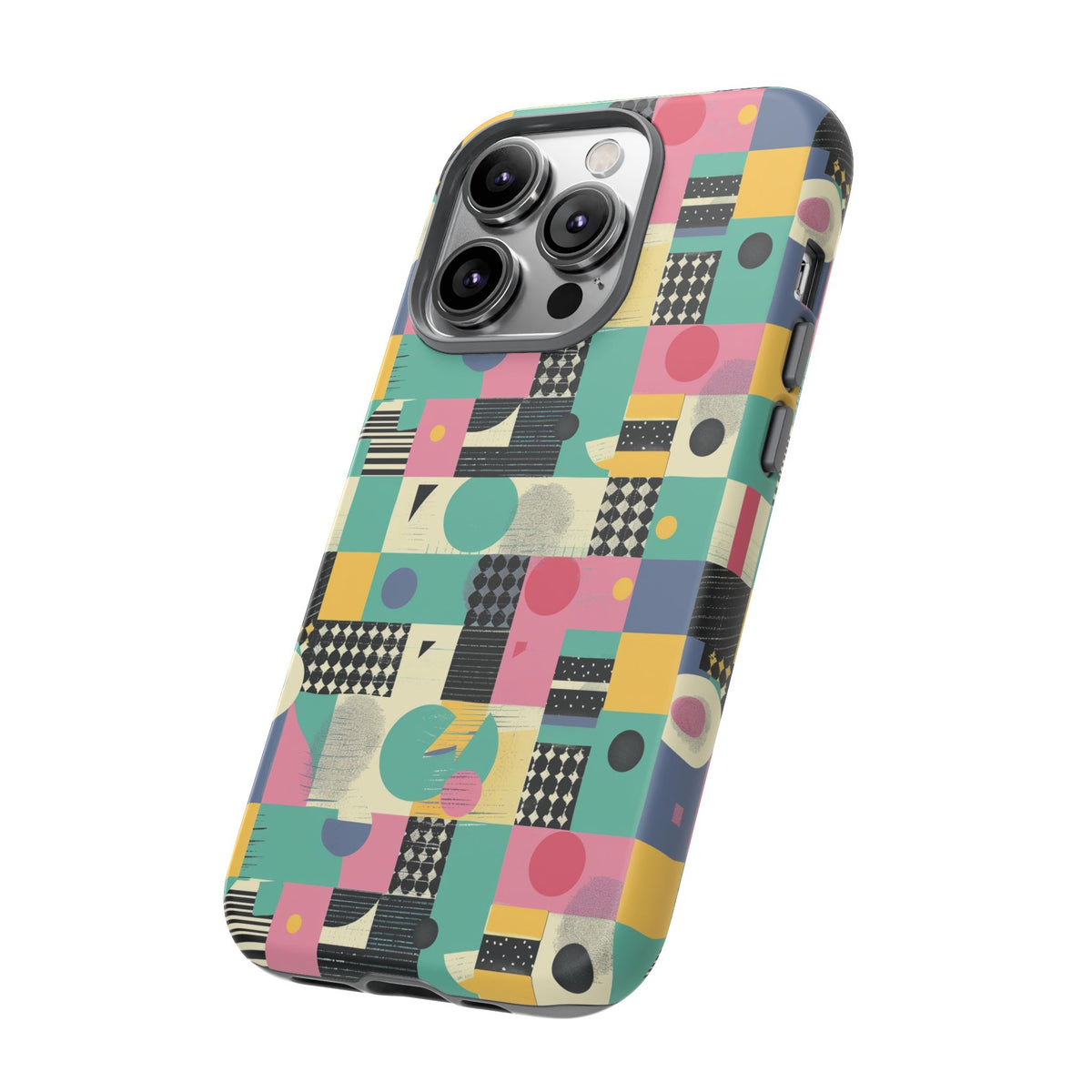 Retro 80s Seamless Phone Case – Vintage Style Meets Modern Protection 289