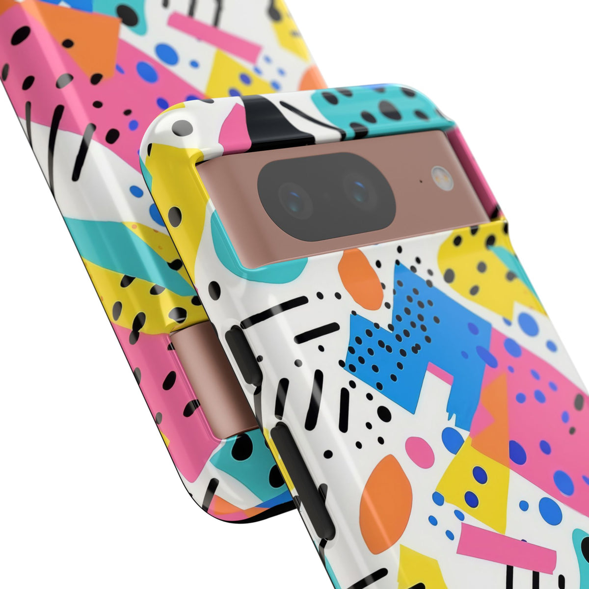 Bright Summer Memphis Design Phone Case – Vibrant and Playful Phone Cover