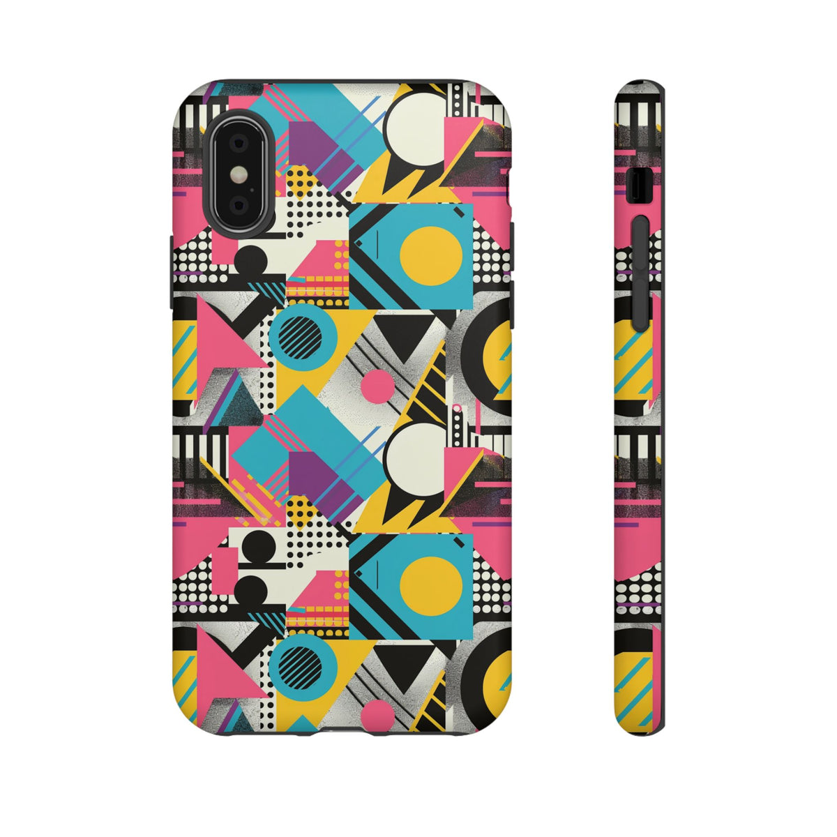 Retro 80s Seamless Phone Case – Vintage Style Meets Modern Protection 156