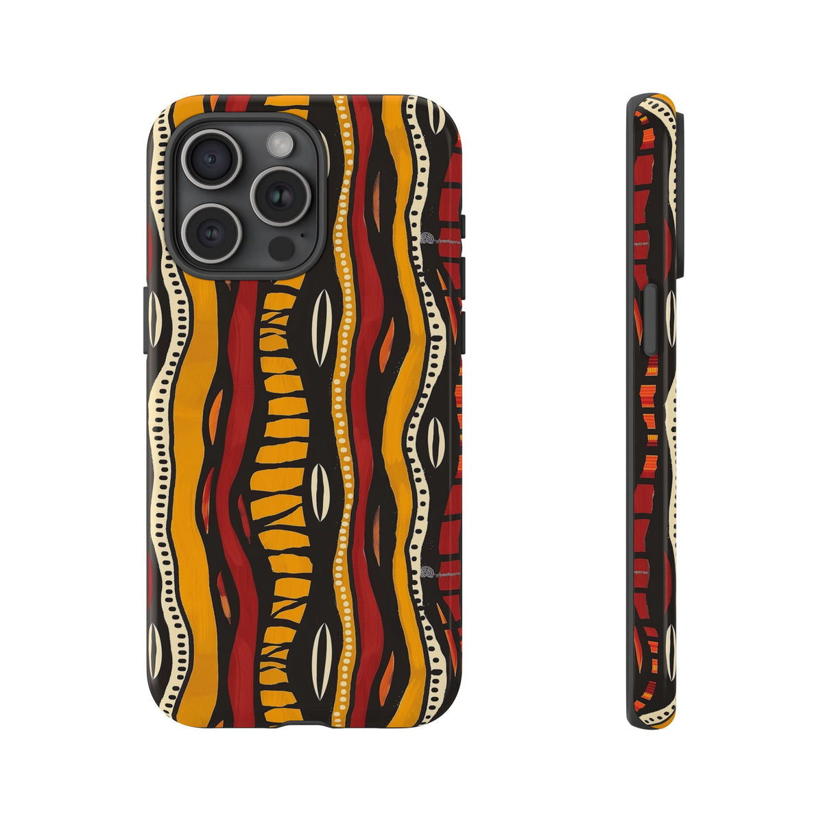 Stylish African Pattern Phone Case – Unique and Vibrant Protection 199