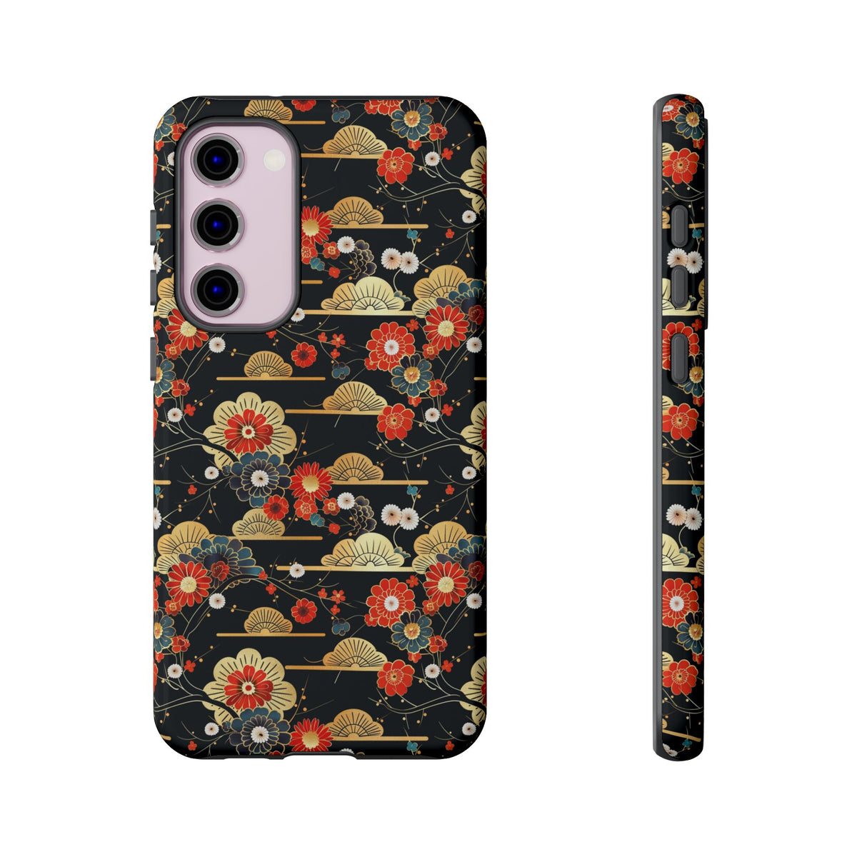 Japanese Pattern Phone Case – Elegant & Timeless Design for Your Phone 063