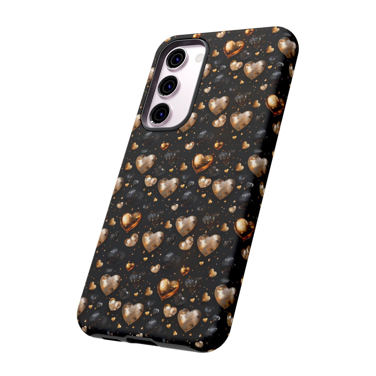 Heart Pattern Phone Case – Stylish & Loving Design for Your Device 233