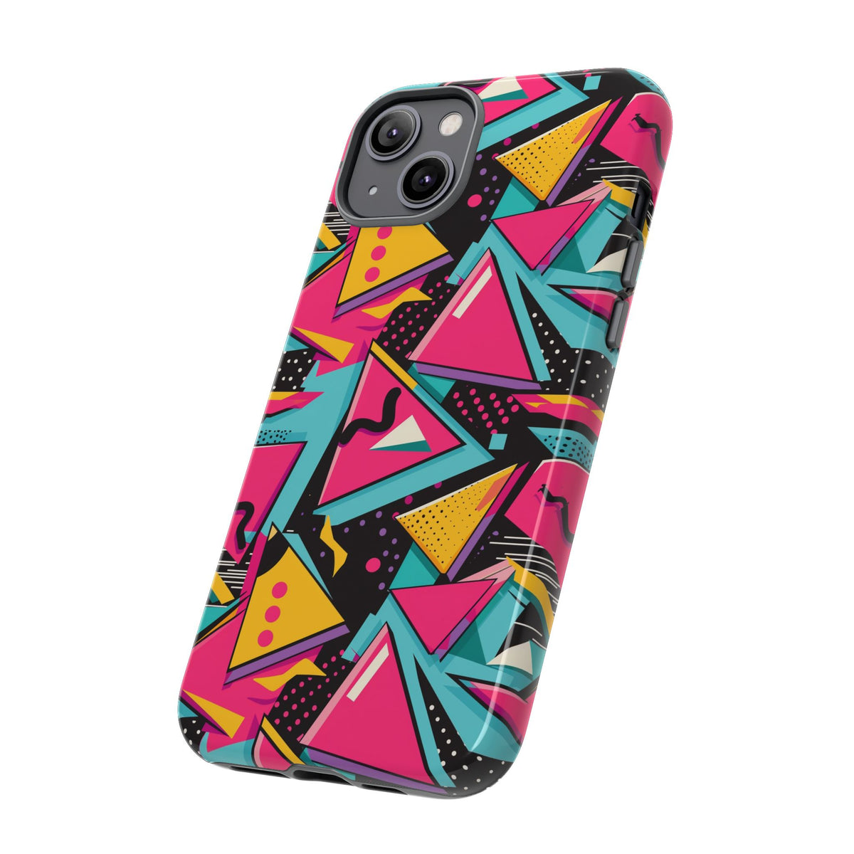 Retro 80s Seamless Phone Case – Vintage Style Meets Modern Protection 098