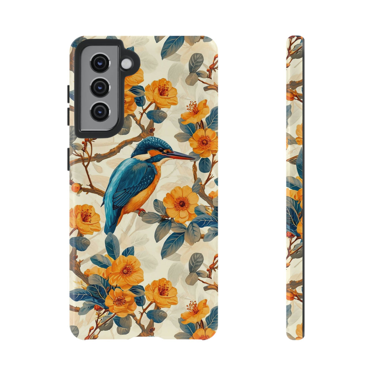 Birds Seamless Pattern Phone Case – Elegant and Timeless Avian Design