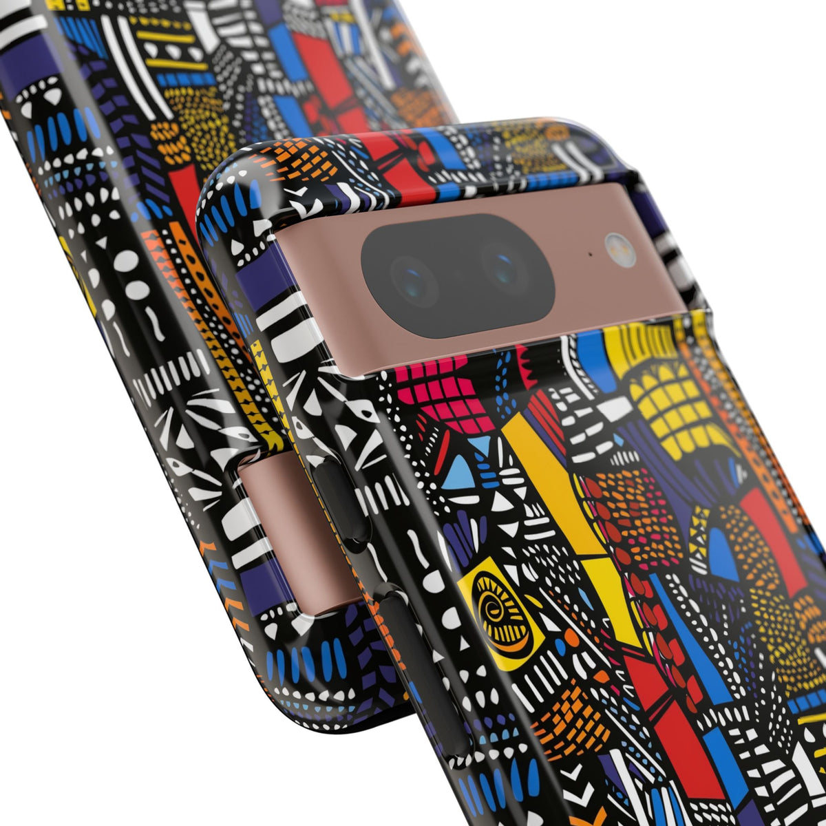 Stylish African Pattern Phone Case – Unique and Vibrant Protection 201