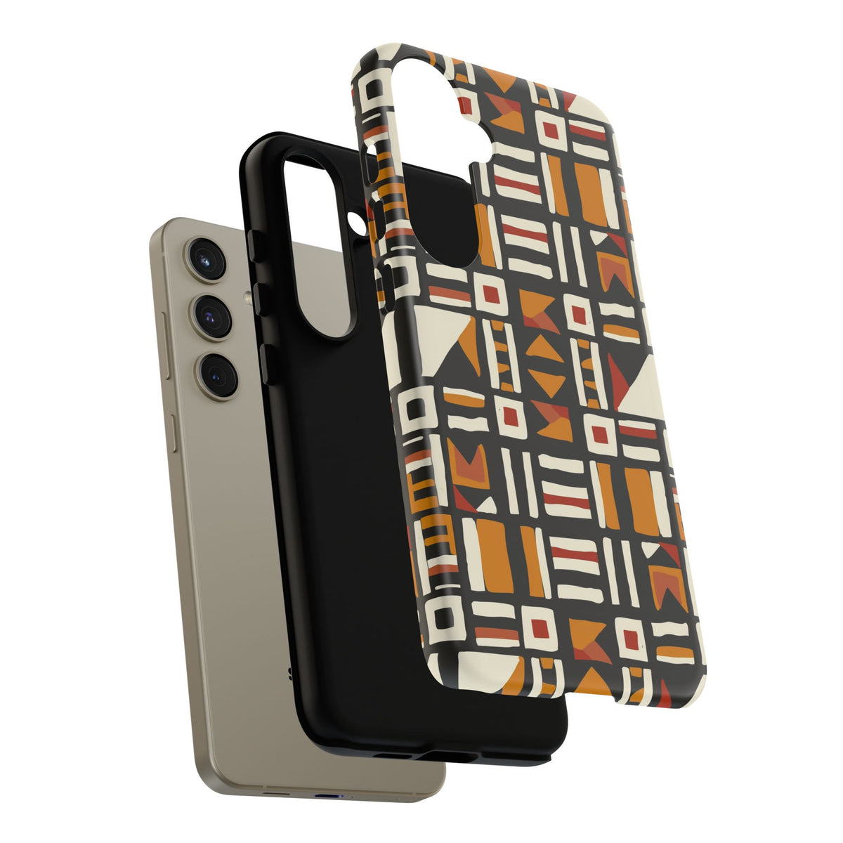 Stylish African Pattern Phone Case – Unique and Vibrant Protection 107