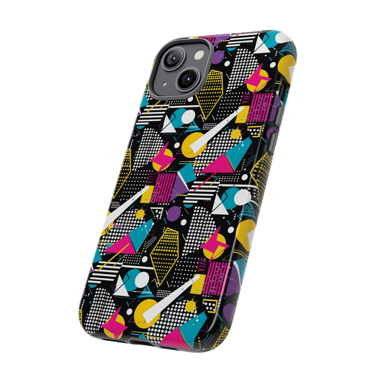 Retro 80s Seamless Phone Case – Vintage Style Meets Modern Protection 173