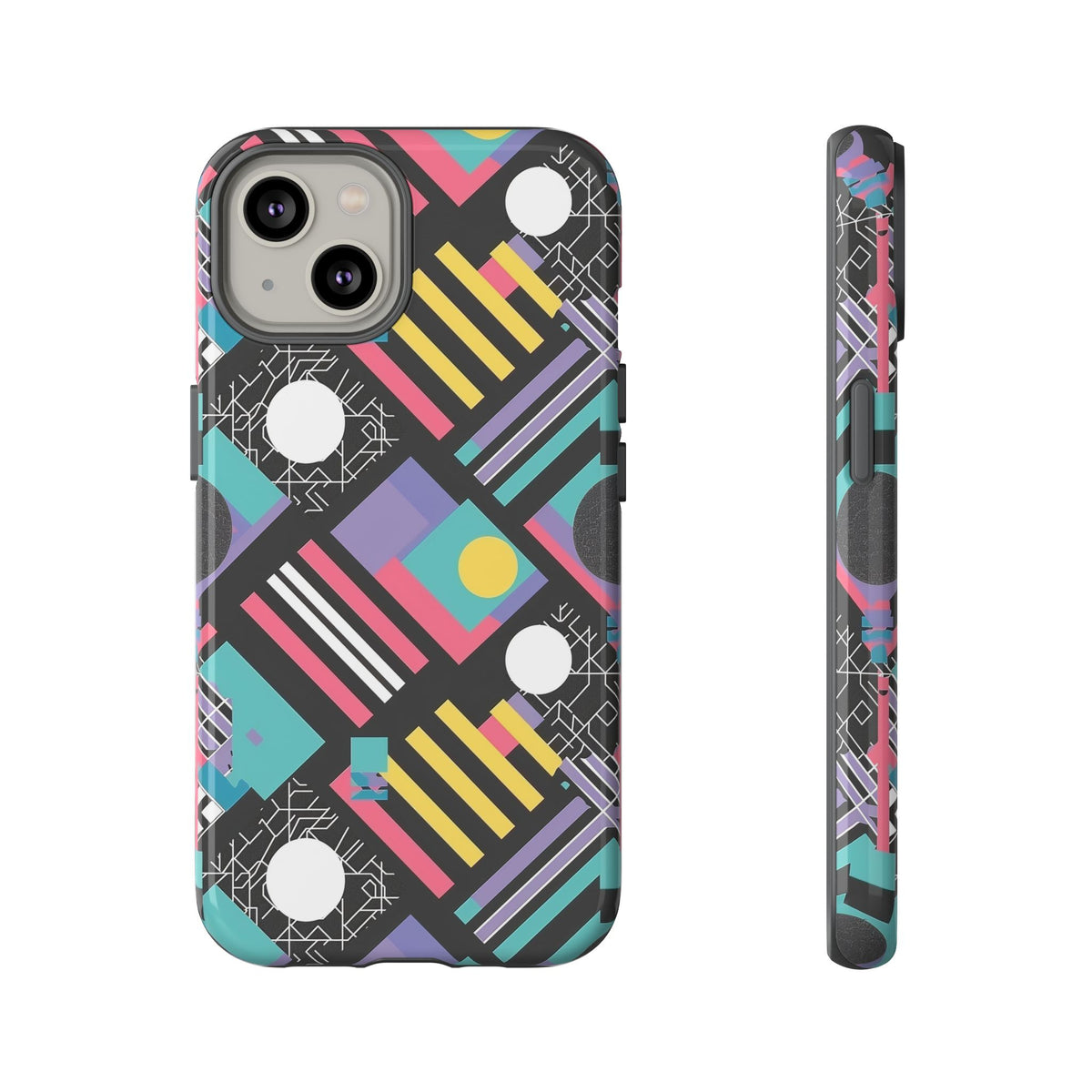 Retro 80s Seamless Phone Case – Vintage Style Meets Modern Protection 142