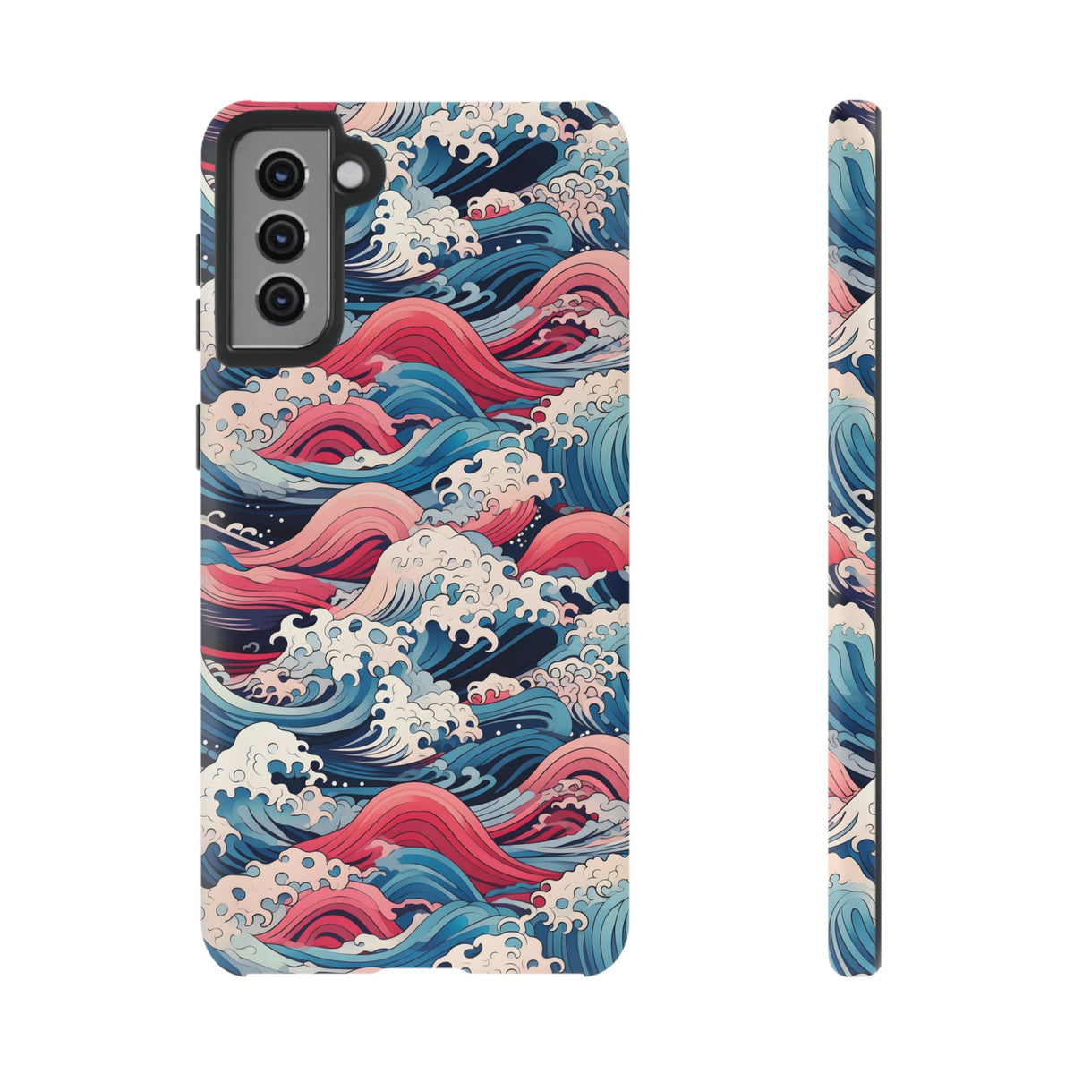 Japanese Waves Phone Case – Embrace Timeless Elegance with Classic Design 3