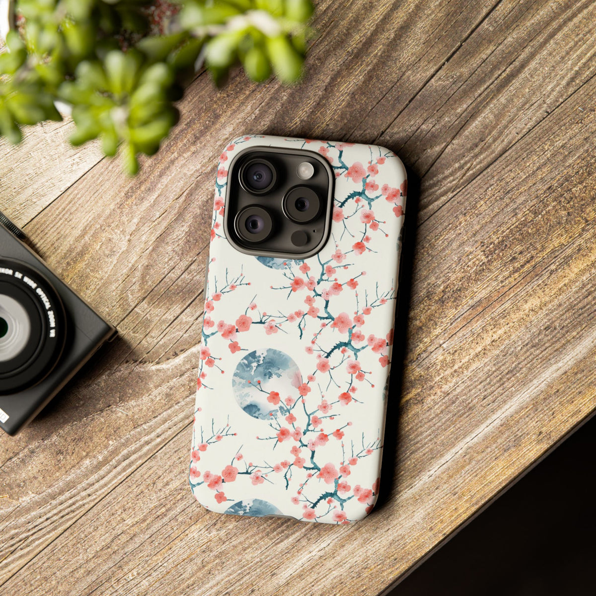 Japanese Pattern Phone Case – Elegant & Timeless Design for Your Phone 081