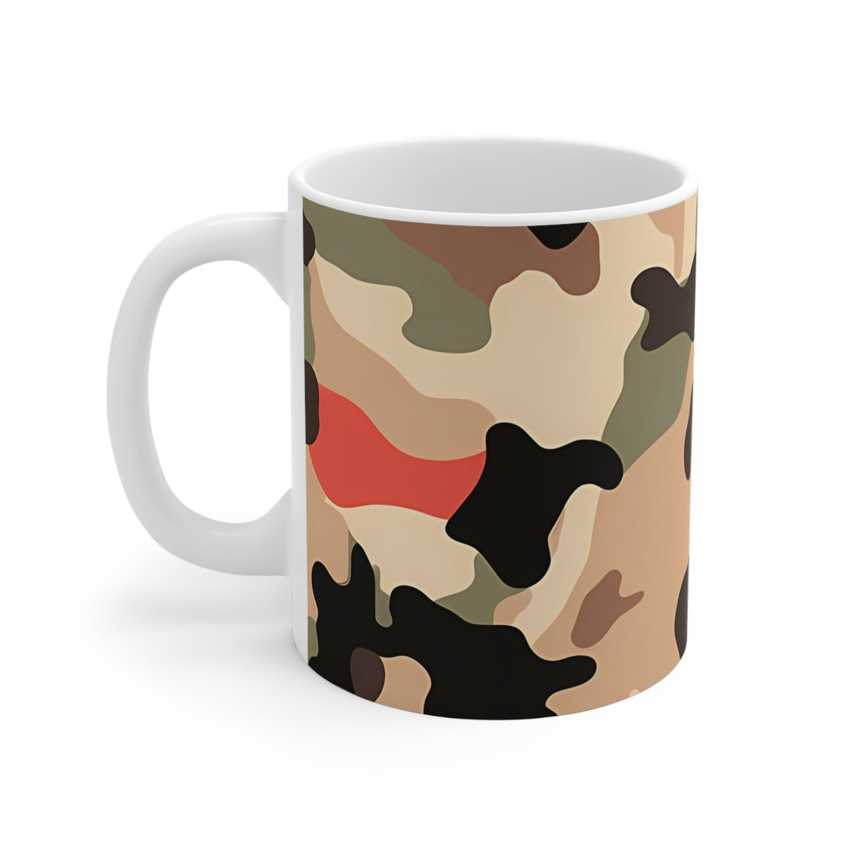 All-Over Camouflage Pattern Coffee Mug 76