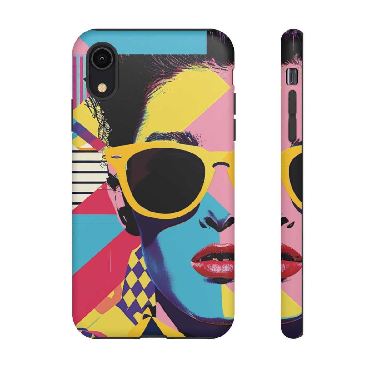 Retro 80s Seamless Phone Case – Vintage Style Meets Modern Protection 7