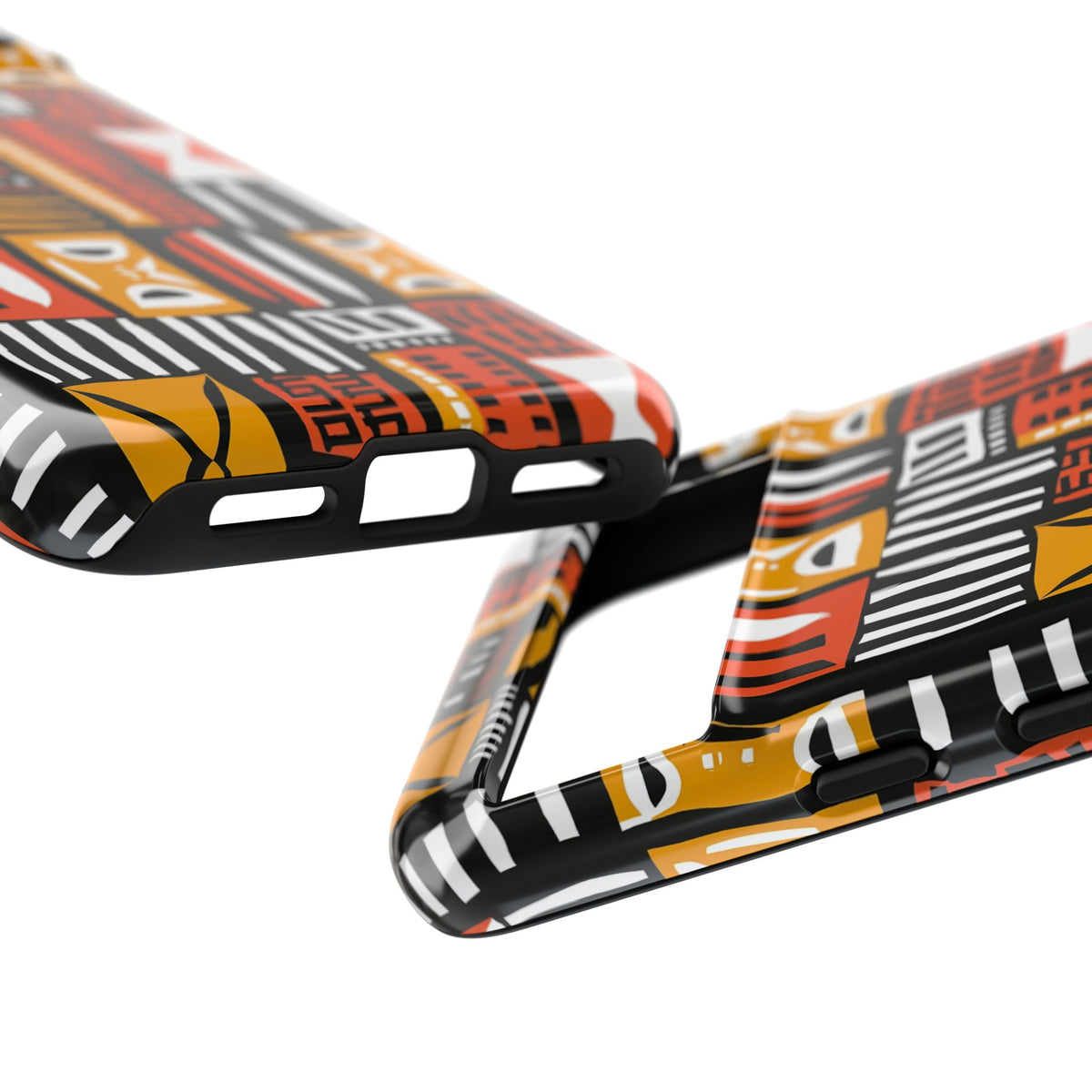 Stylish African Pattern Phone Case – Unique and Vibrant Protection 136