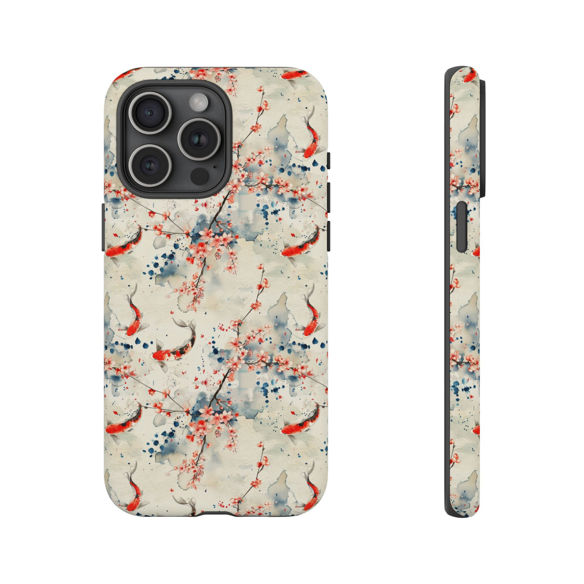 Japanese Pattern Phone Case – Elegant & Timeless Design for Your Phone 073