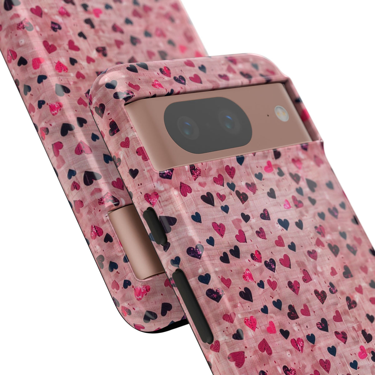 Heart Pattern Phone Case – Stylish & Loving Design for Your Device 229