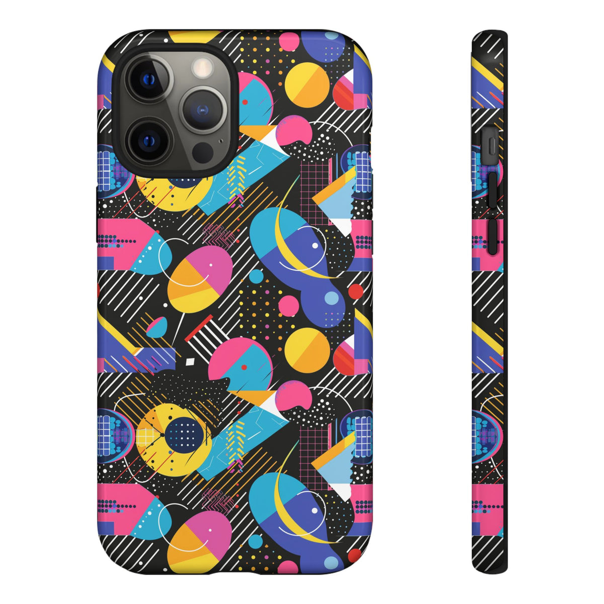 Retro 80s Seamless Phone Case – Vintage Style Meets Modern Protection 58