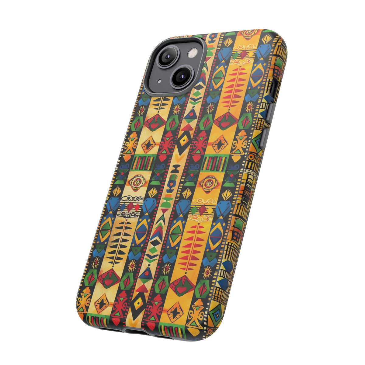 Stylish African Pattern Phone Case – Unique and Vibrant Protection 163