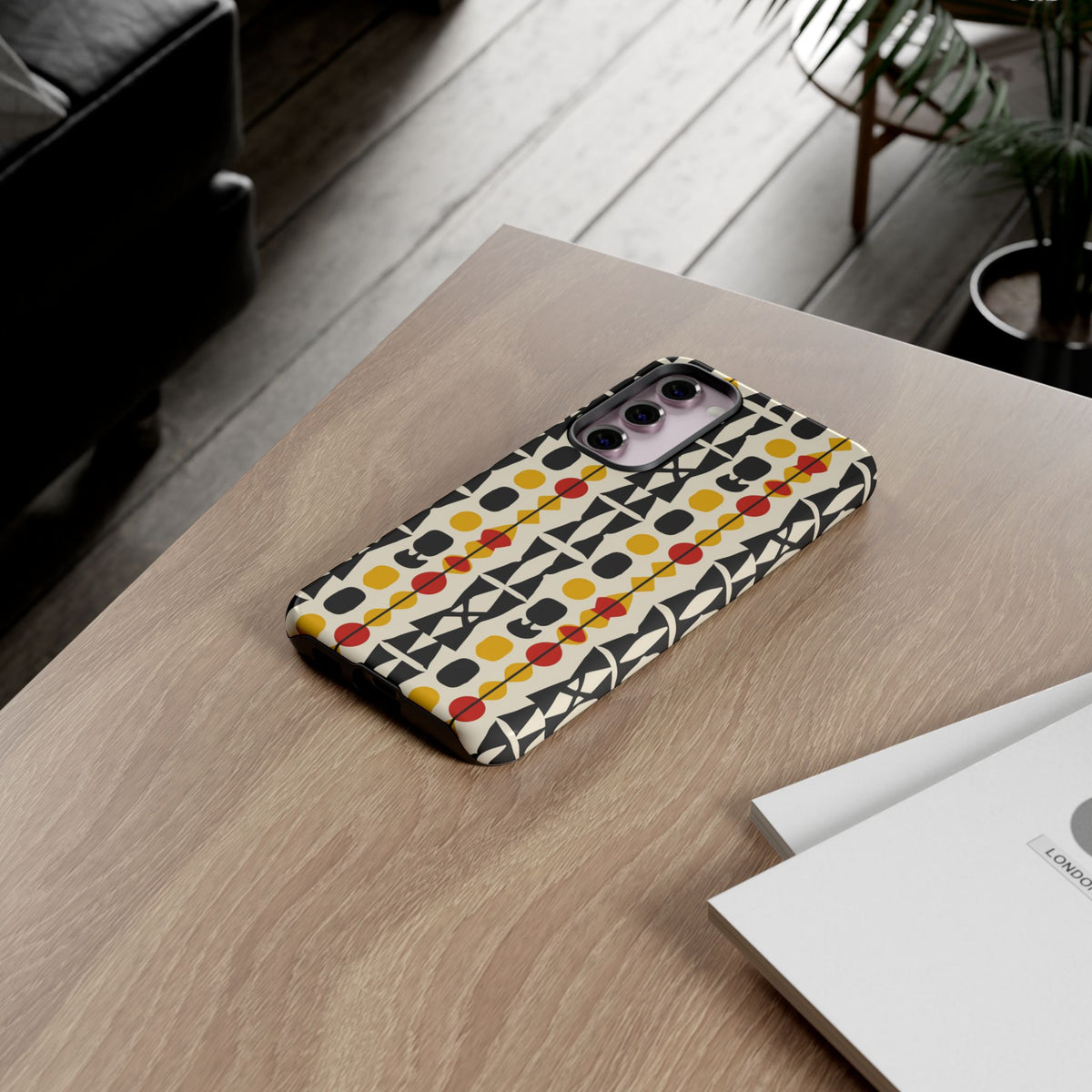 Stylish African Pattern Phone Case – Unique and Vibrant Protection 194