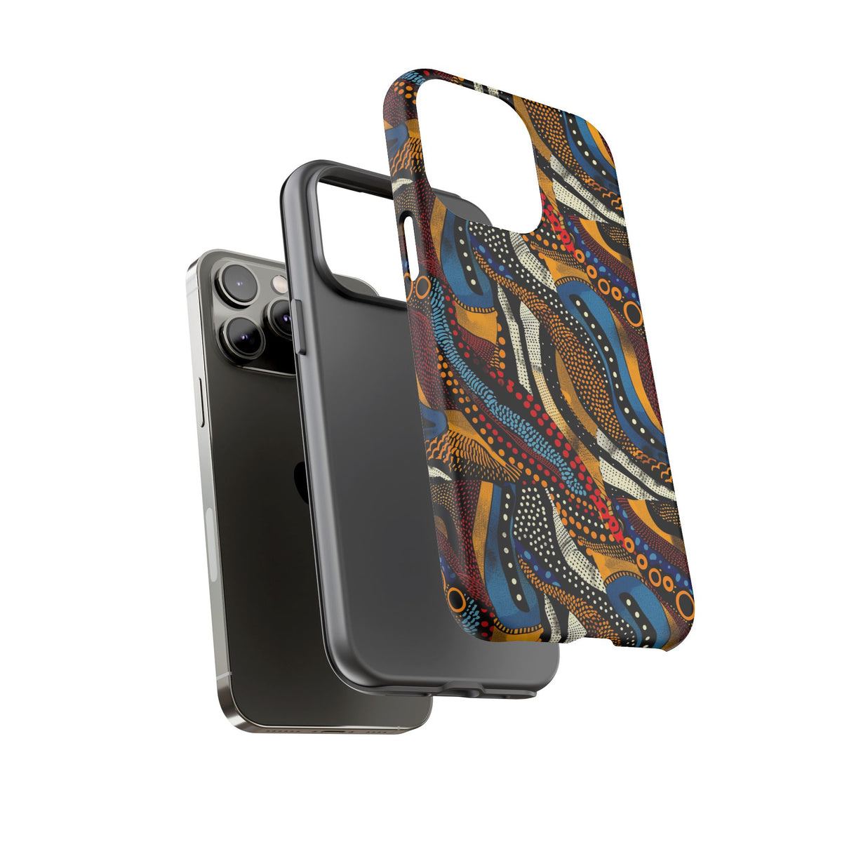 Stylish African Pattern Phone Case – Unique and Vibrant Protection 140