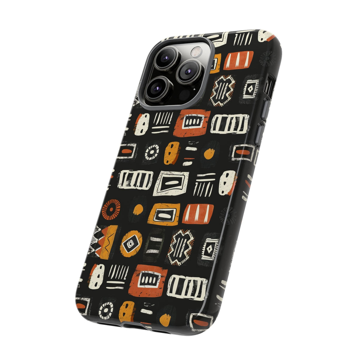 Stylish African Pattern Phone Case – Unique and Vibrant Protection 198