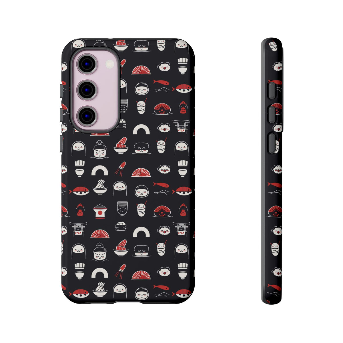 Japanese Pattern Phone Case – Elegant & Timeless Design for Your Phone 456