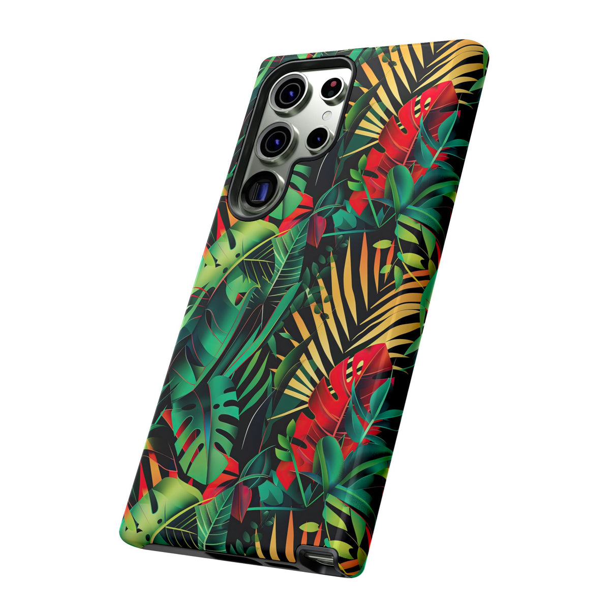 Jungle Collage Phone Case – Vibrant & Durable Nature-Inspired Protection