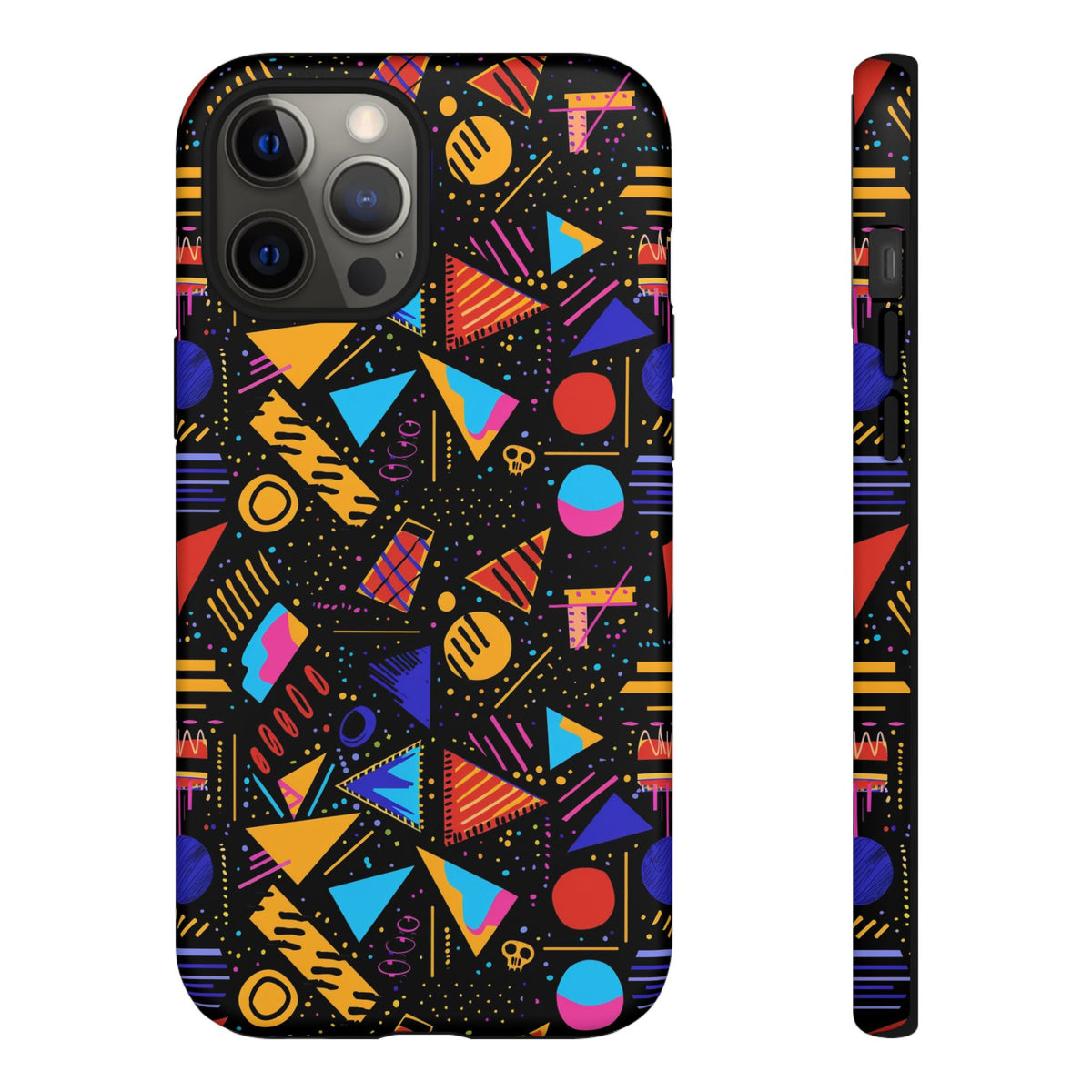 Retro 80s Seamless Phone Case – Vintage Style Meets Modern Protection 082