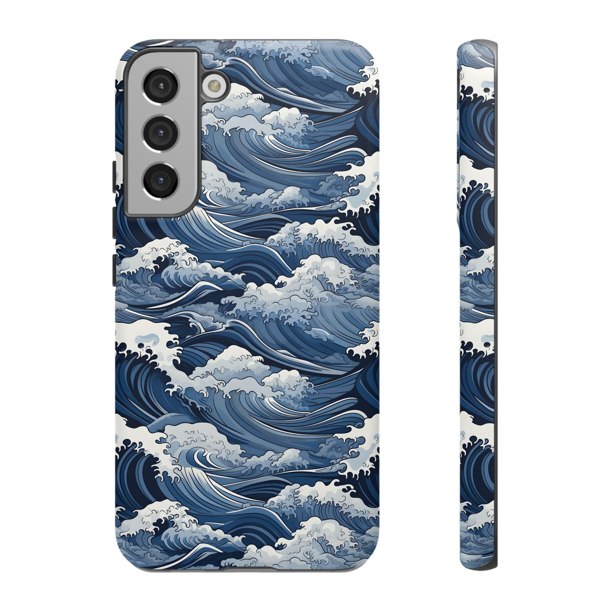 Japanese Waves Phone Case – Embrace Timeless Elegance with Classic Design