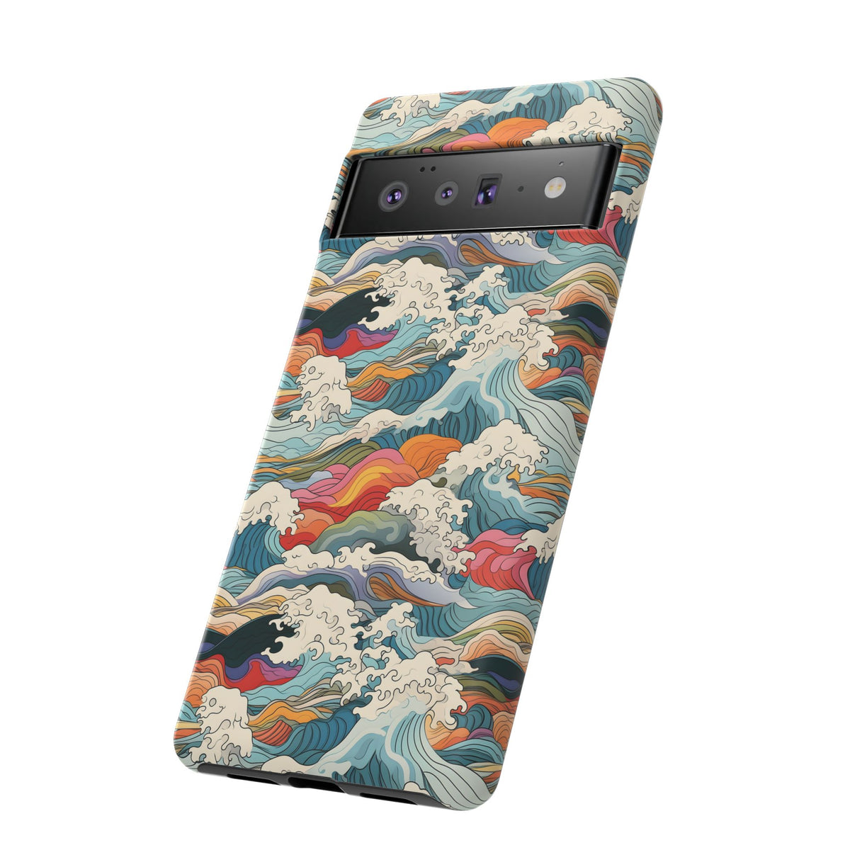 Japanese Waves Phone Case – Embrace Timeless Elegance with Classic Design 2