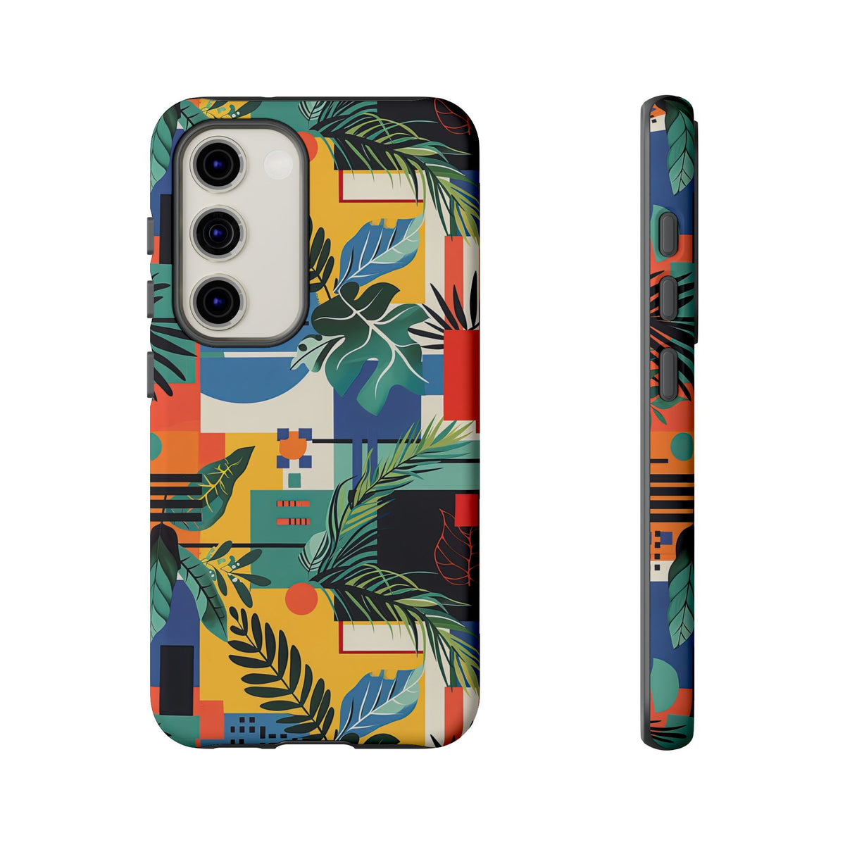 Jungle Collage Phone Case – Vibrant & Durable Nature-Inspired Protection