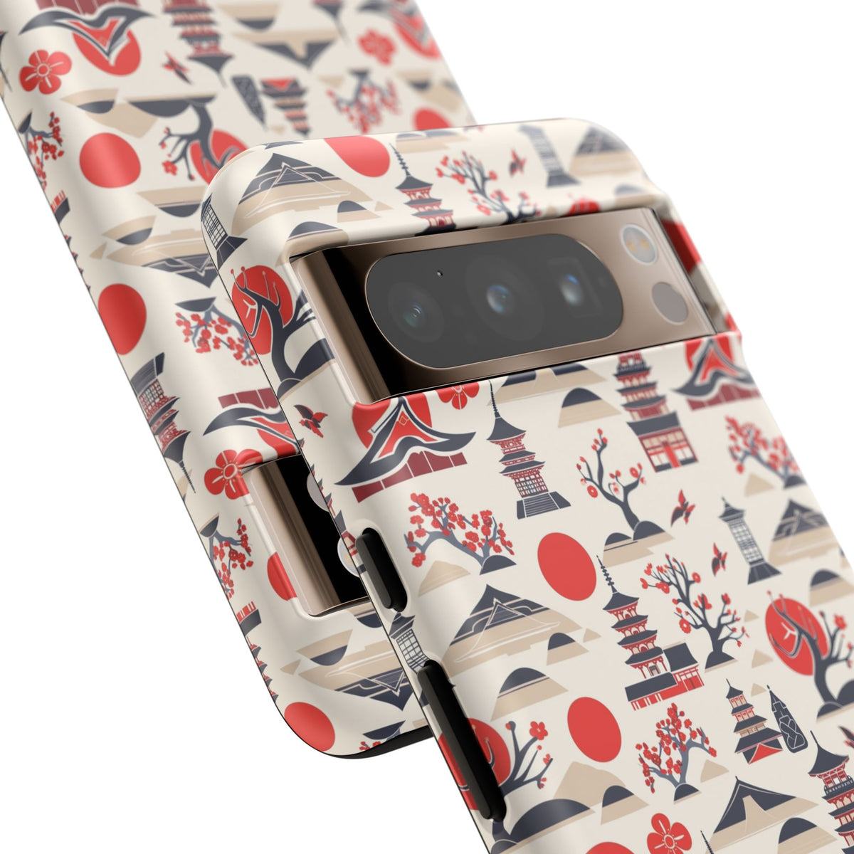 Japanese Pattern Phone Case – Elegant & Timeless Design for Your Phone 013