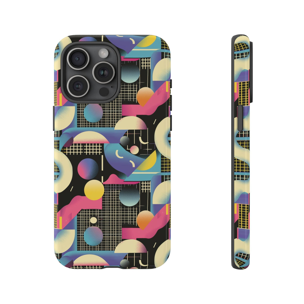 Retro 80s Seamless Phone Case – Vintage Style Meets Modern Protection 227