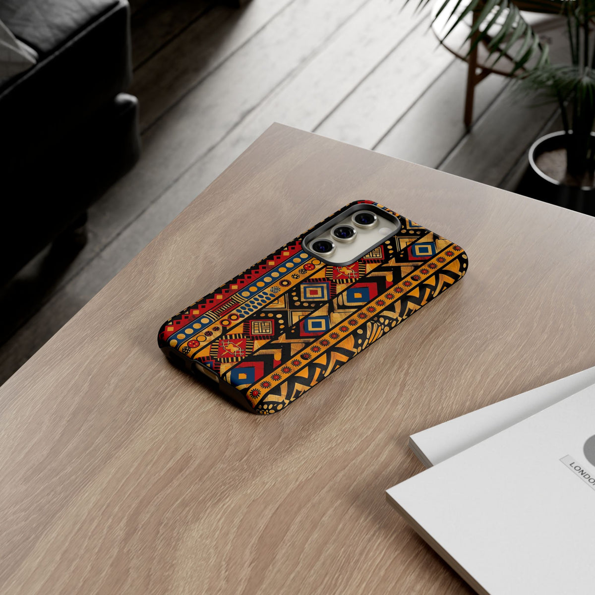 Stylish African Pattern Phone Case – Unique and Vibrant Protection 148