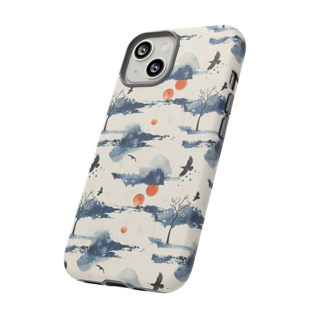 Japanese Pattern Phone Case – Elegant & Timeless Design for Your Phone 030