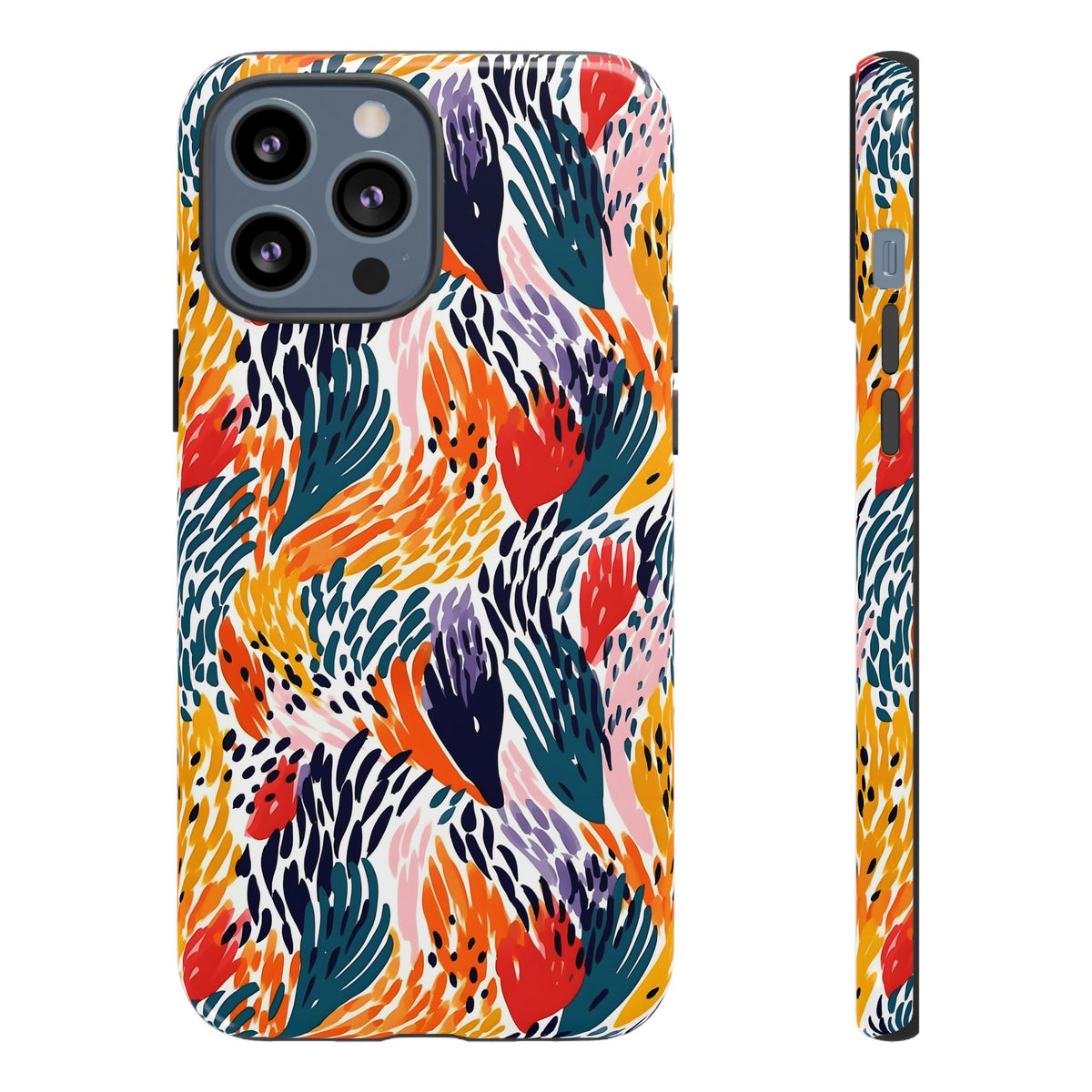 Abstract Painting Design Phone Case – Modern Art-Inspired Phone Cover