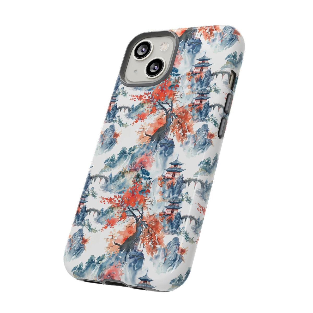 Japanese Pattern Phone Case – Elegant & Timeless Design for Your Phone 043