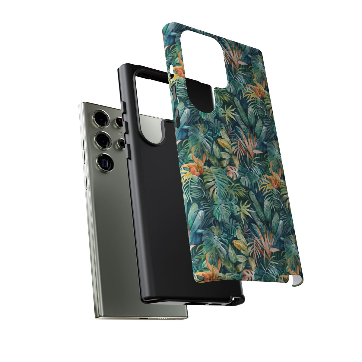 Jungle Pattern Phone Case – Exotic & Lush Design for Your Phone 333