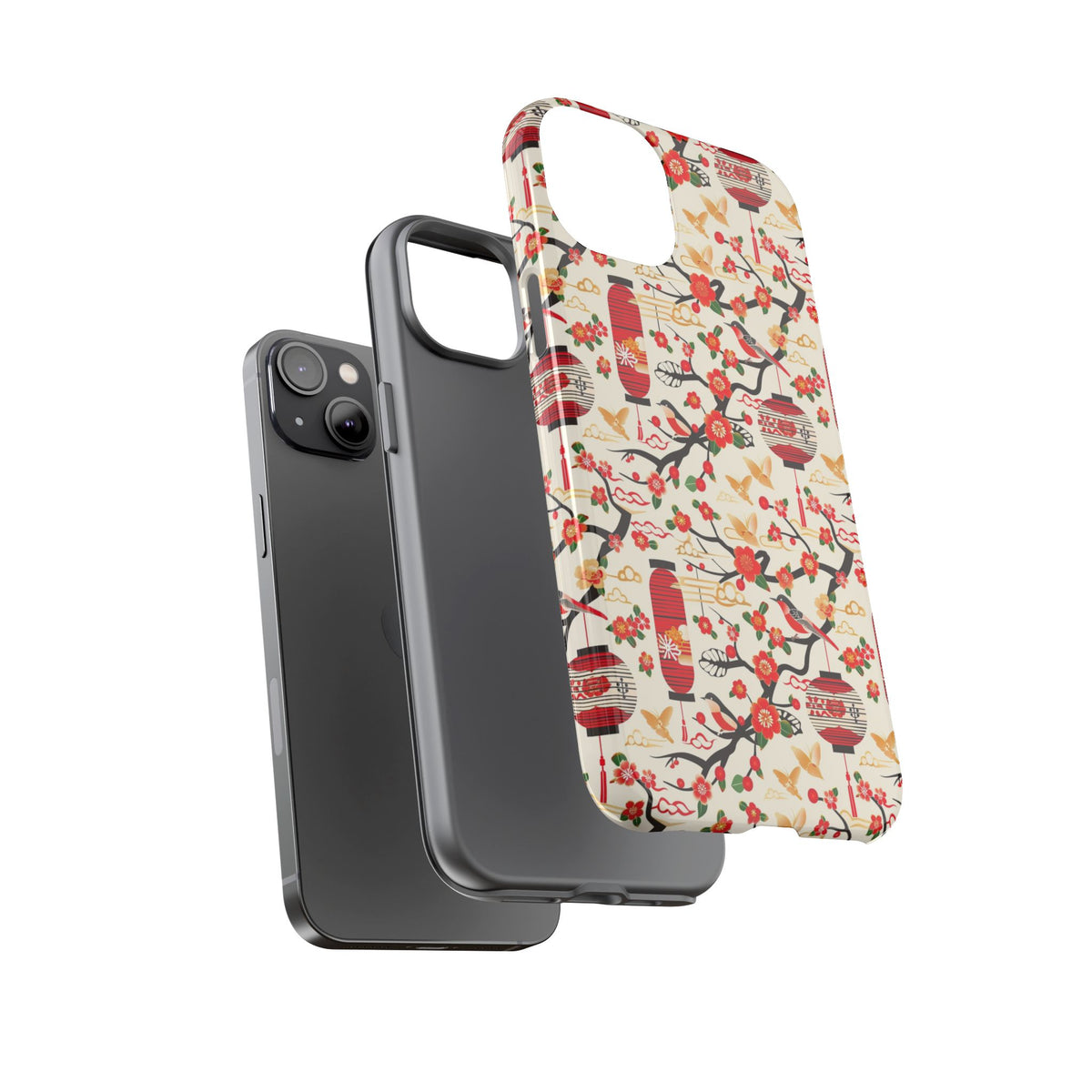 Japanese Pattern Phone Case – Elegant & Timeless Design for Your Phone 116