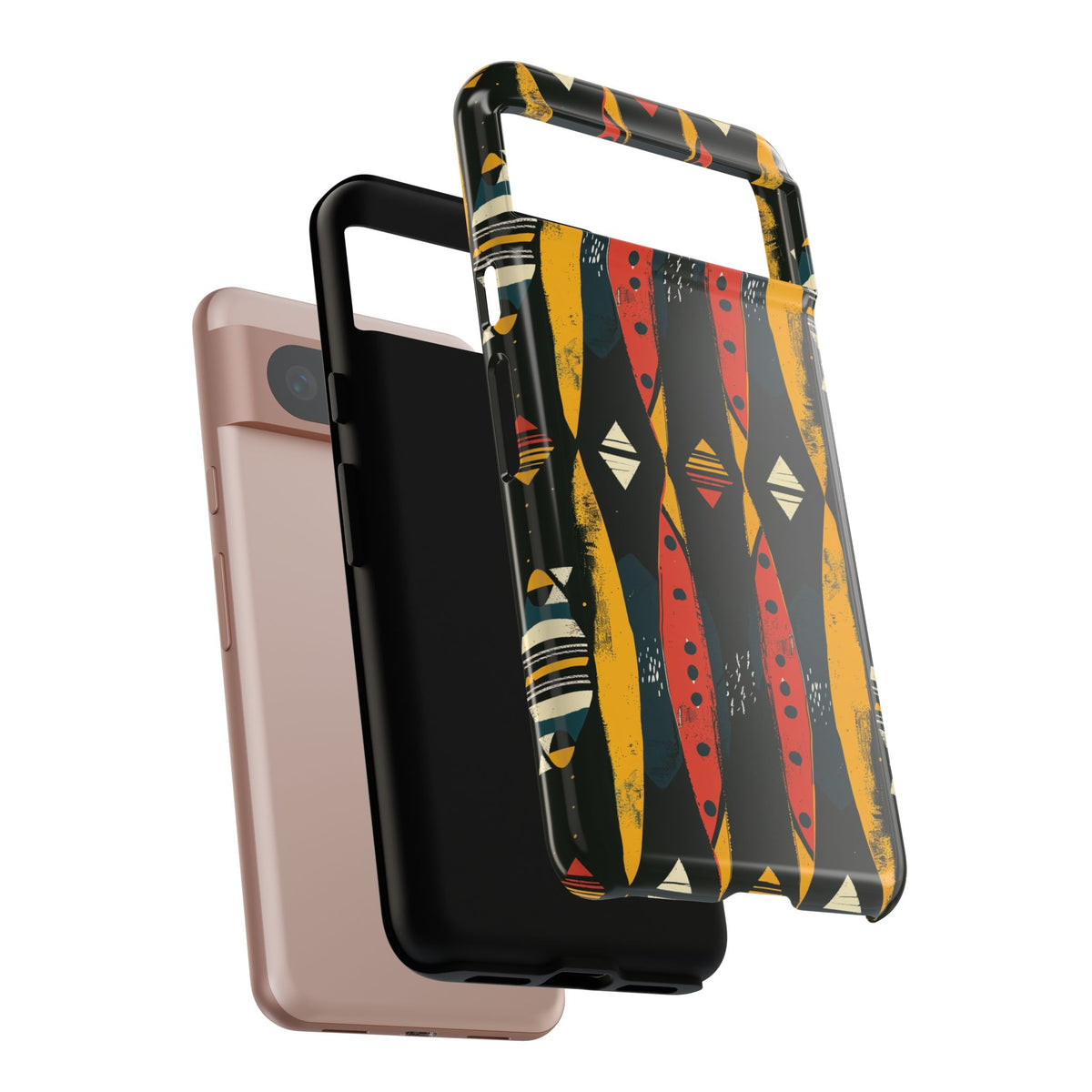 Stylish African Pattern Phone Case – Unique and Vibrant Protection 156