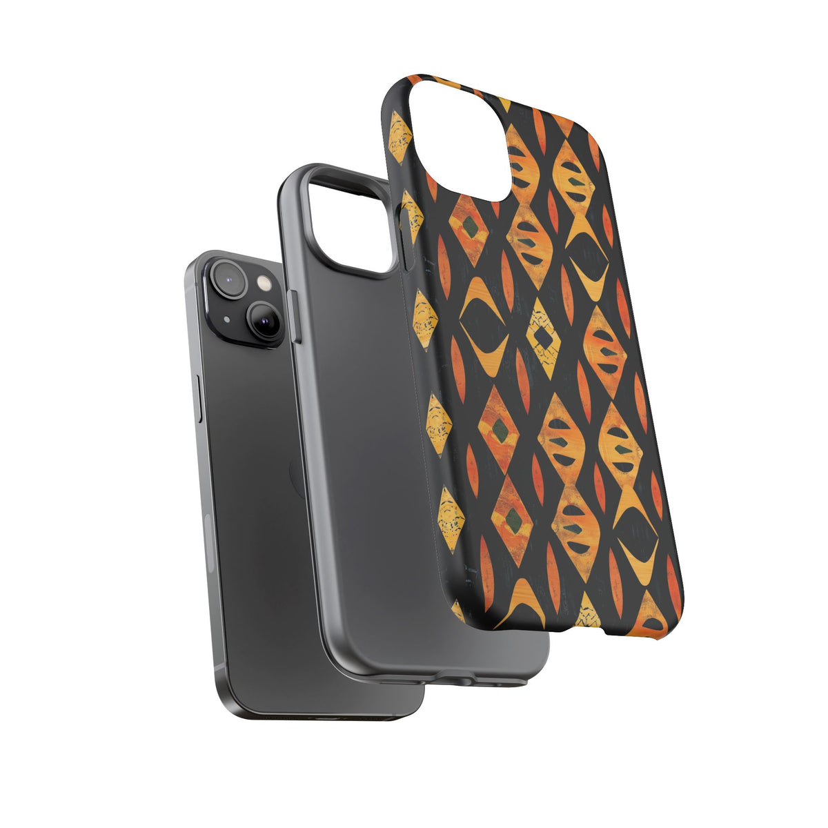 Stylish African Pattern Phone Case – Unique and Vibrant Protection 154