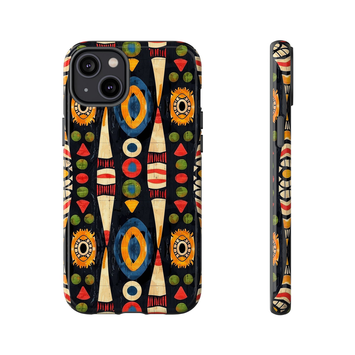 Stylish African Pattern Phone Case – Unique and Vibrant Protection 165