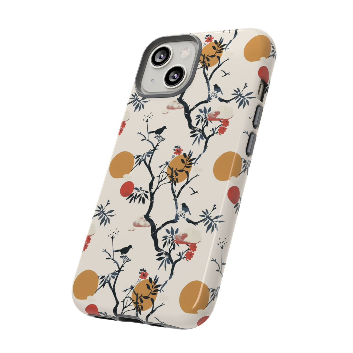 Japanese Pattern Phone Case – Elegant & Timeless Design for Your Phone 054