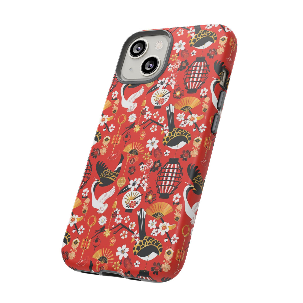 Japanese Pattern Phone Case – Elegant & Timeless Design for Your Phone 056