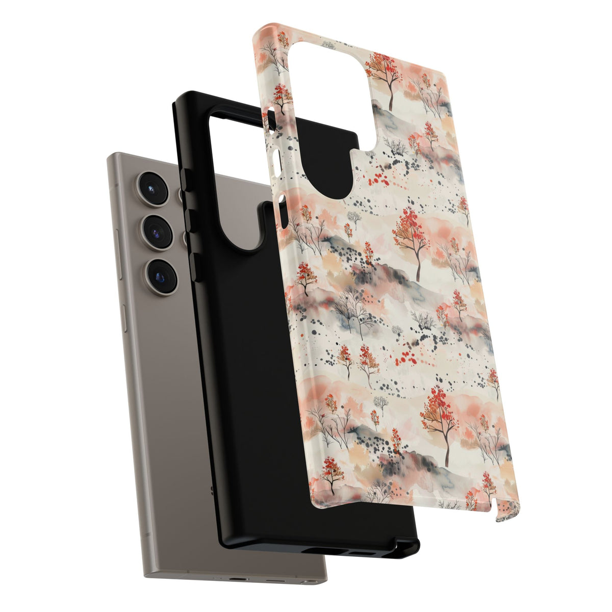 Japanese Pattern Phone Case – Elegant & Timeless Design for Your Phone 016