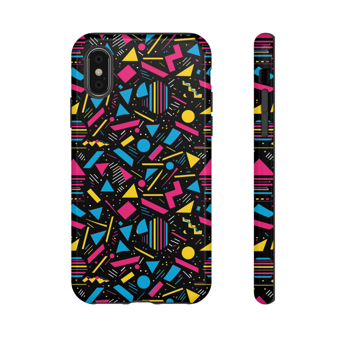 Retro 80s Seamless Phone Case – Vintage Style Meets Modern Protection 166