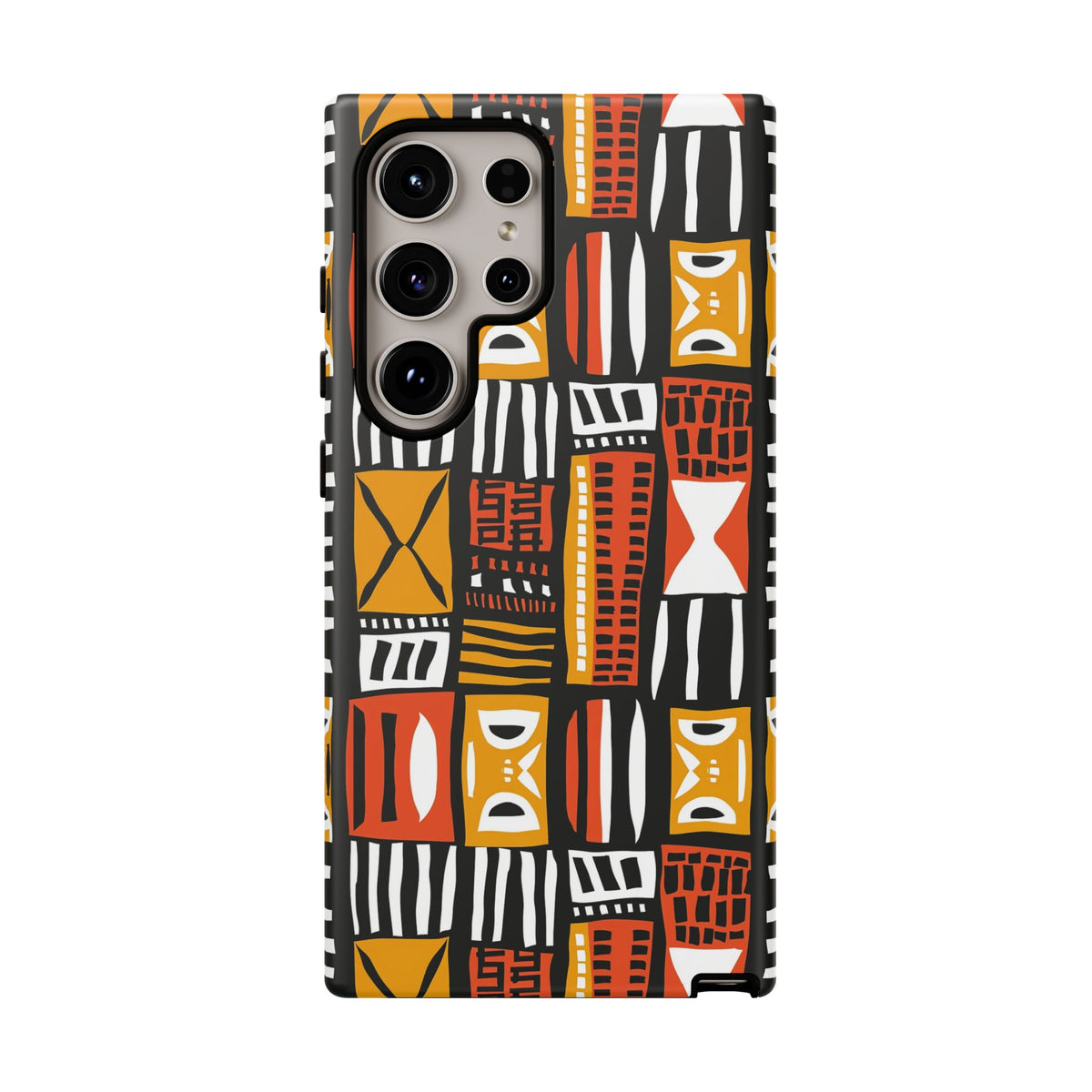 Stylish African Pattern Phone Case – Unique and Vibrant Protection 136